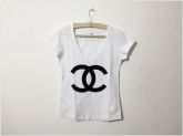 Tee Chanel Branca